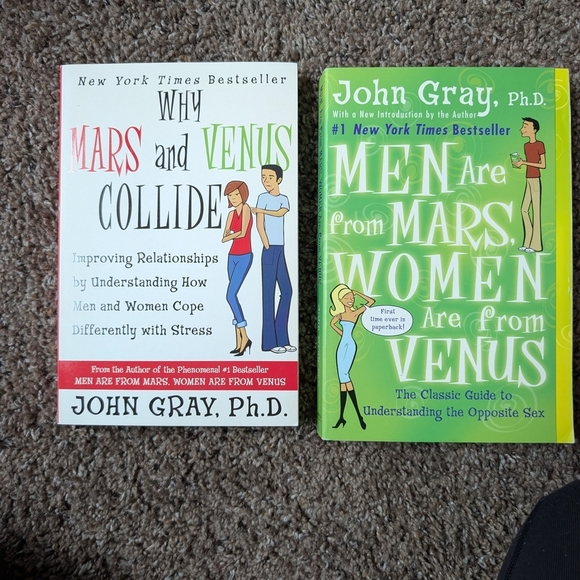Why Mars and Venus Collide & Men Are from Mars, Women Are from Venus - Picture 1 of 2